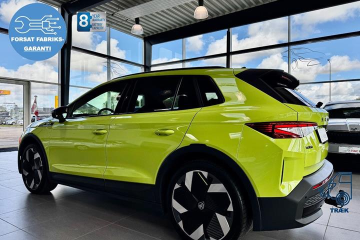 Gul Skoda Elroq fra 2026