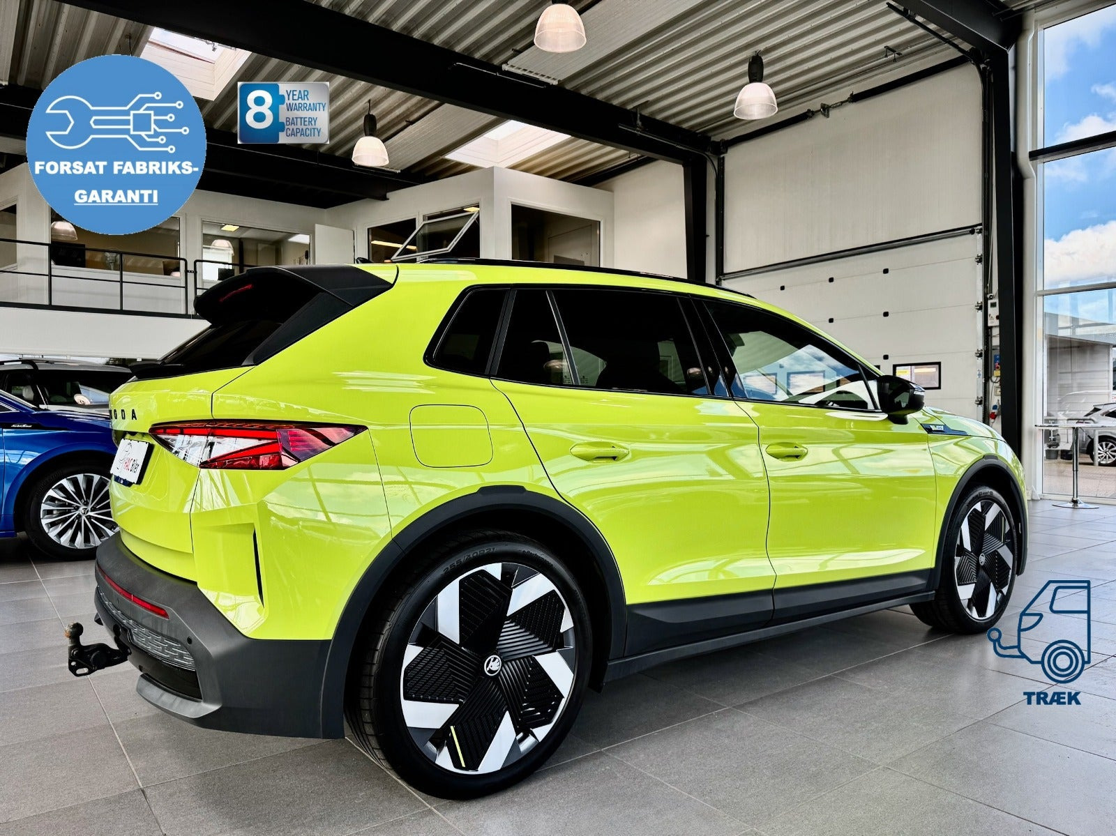 Gul Skoda Elroq fra 2026