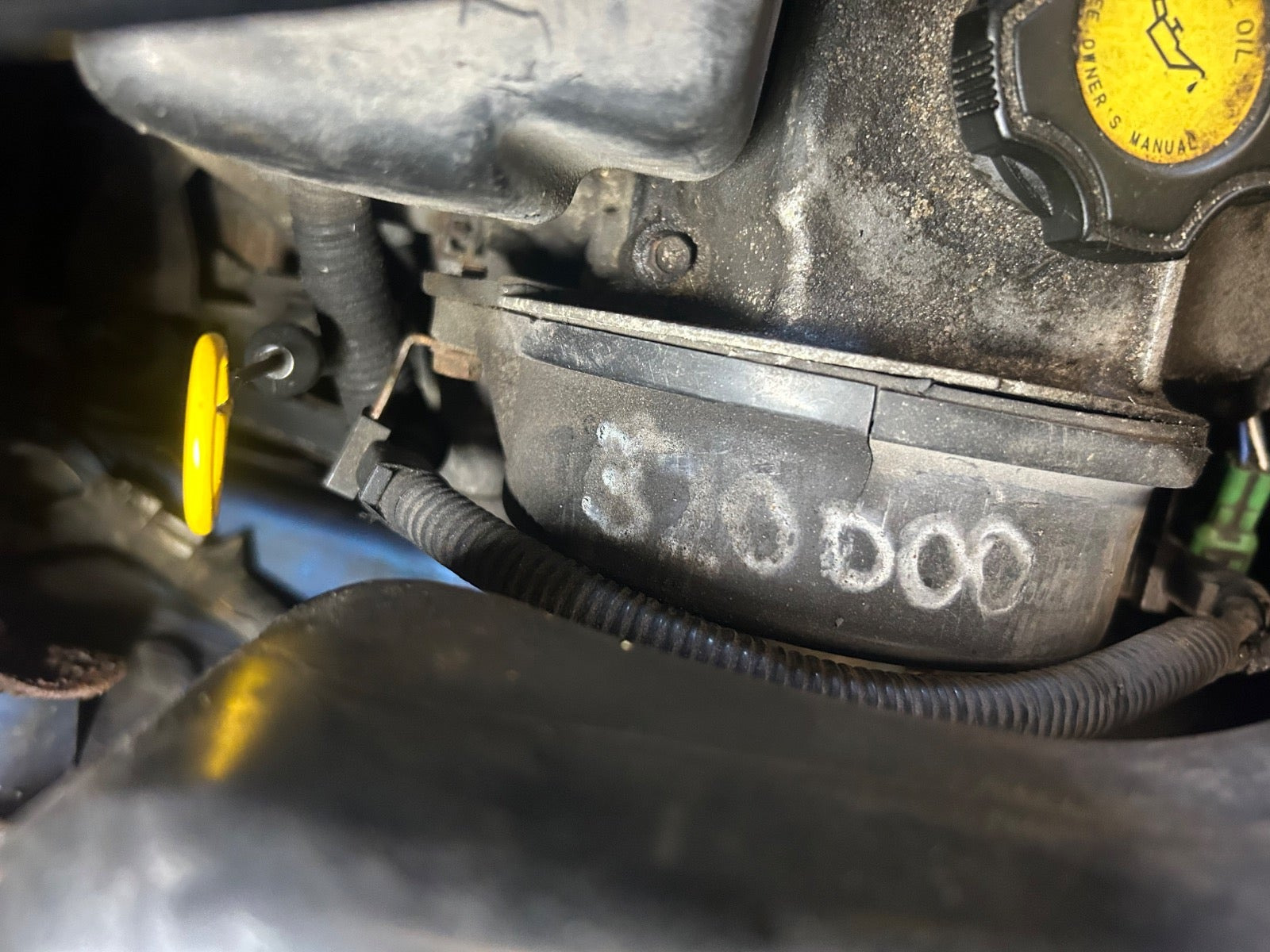 Blå Suzuki Wagon R+ fra 2000