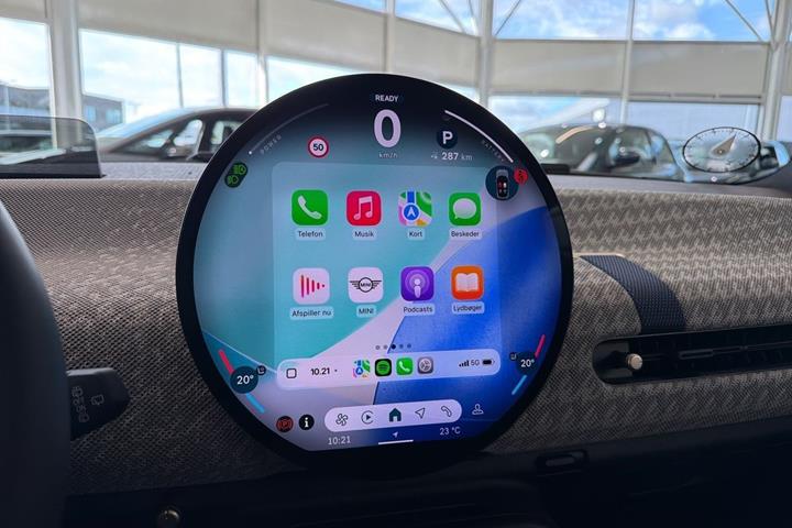 Sort Mini Cooper SE fra 2025