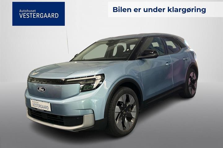 Blå Ford Explorer fra 2025