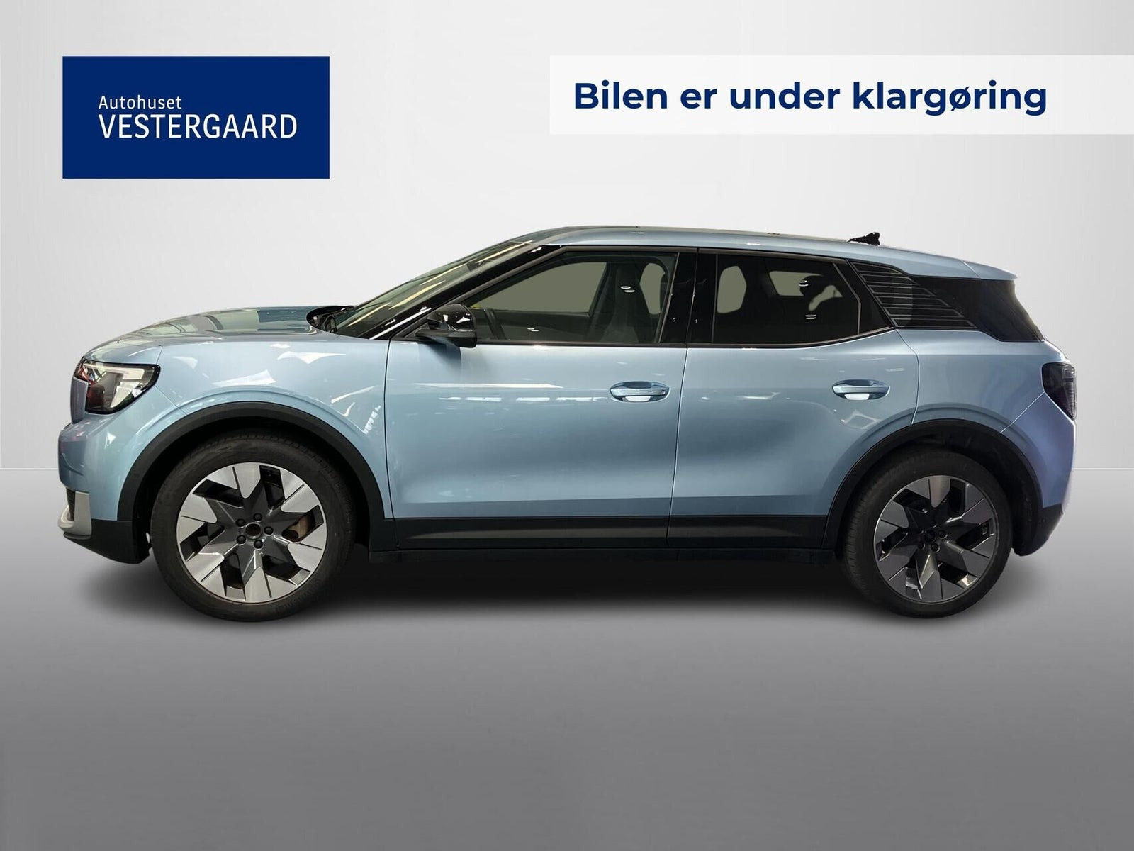 Blå Ford Explorer fra 2025