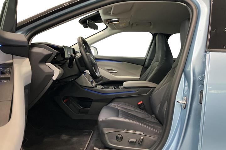Blå Ford Explorer fra 2025