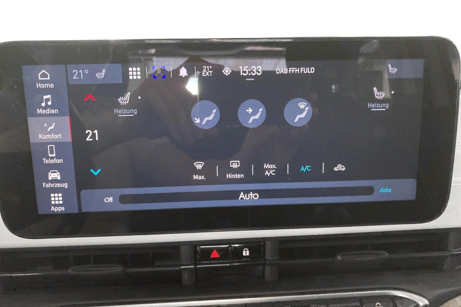 Hvid Fiat 500e fra 2023
