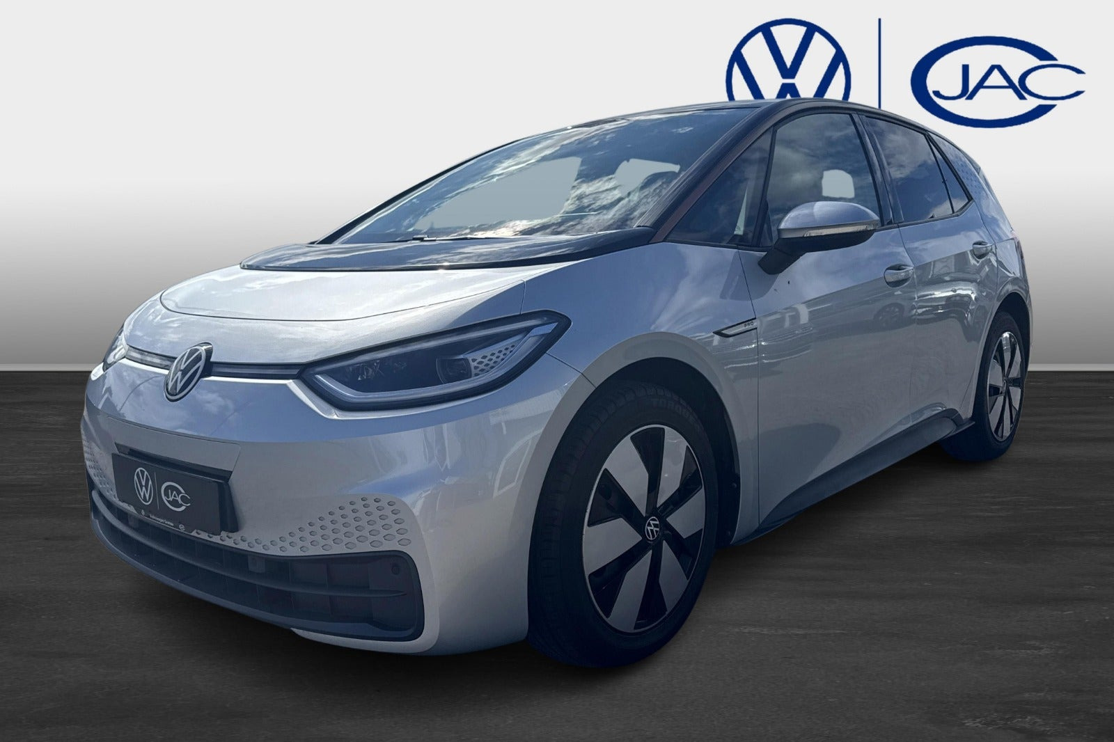 Sølv VW ID.3 fra 2021