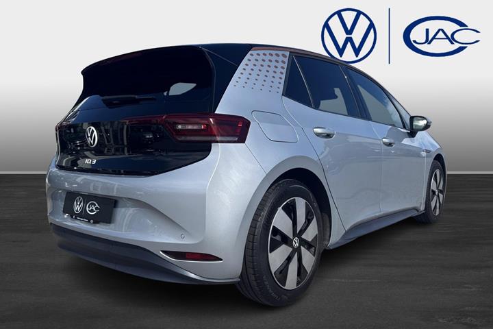 Sølv VW ID.3 fra 2021