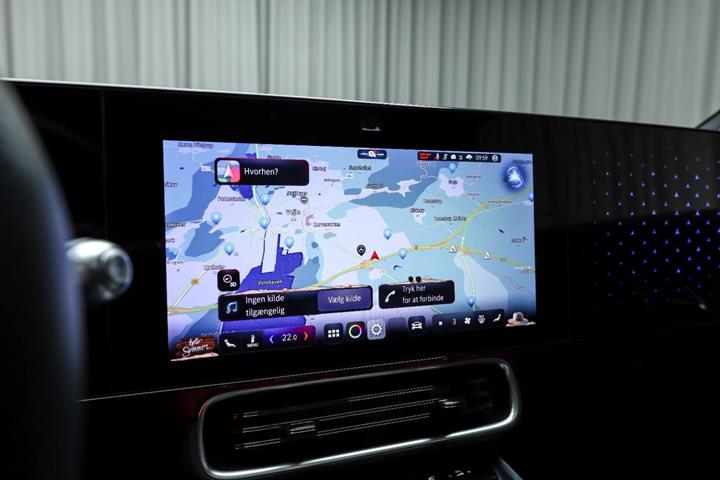 Sort Mercedes CLA250+ fra 2025