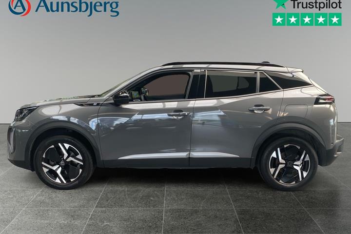 Grå Peugeot e-2008 fra 2025