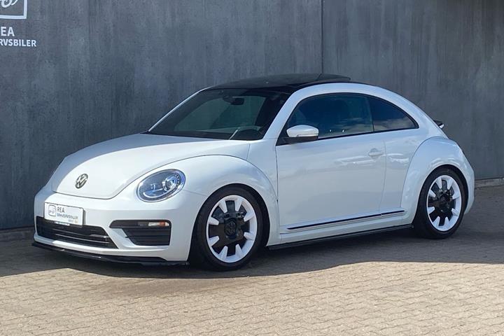 Hvid VW Beetle fra 2018