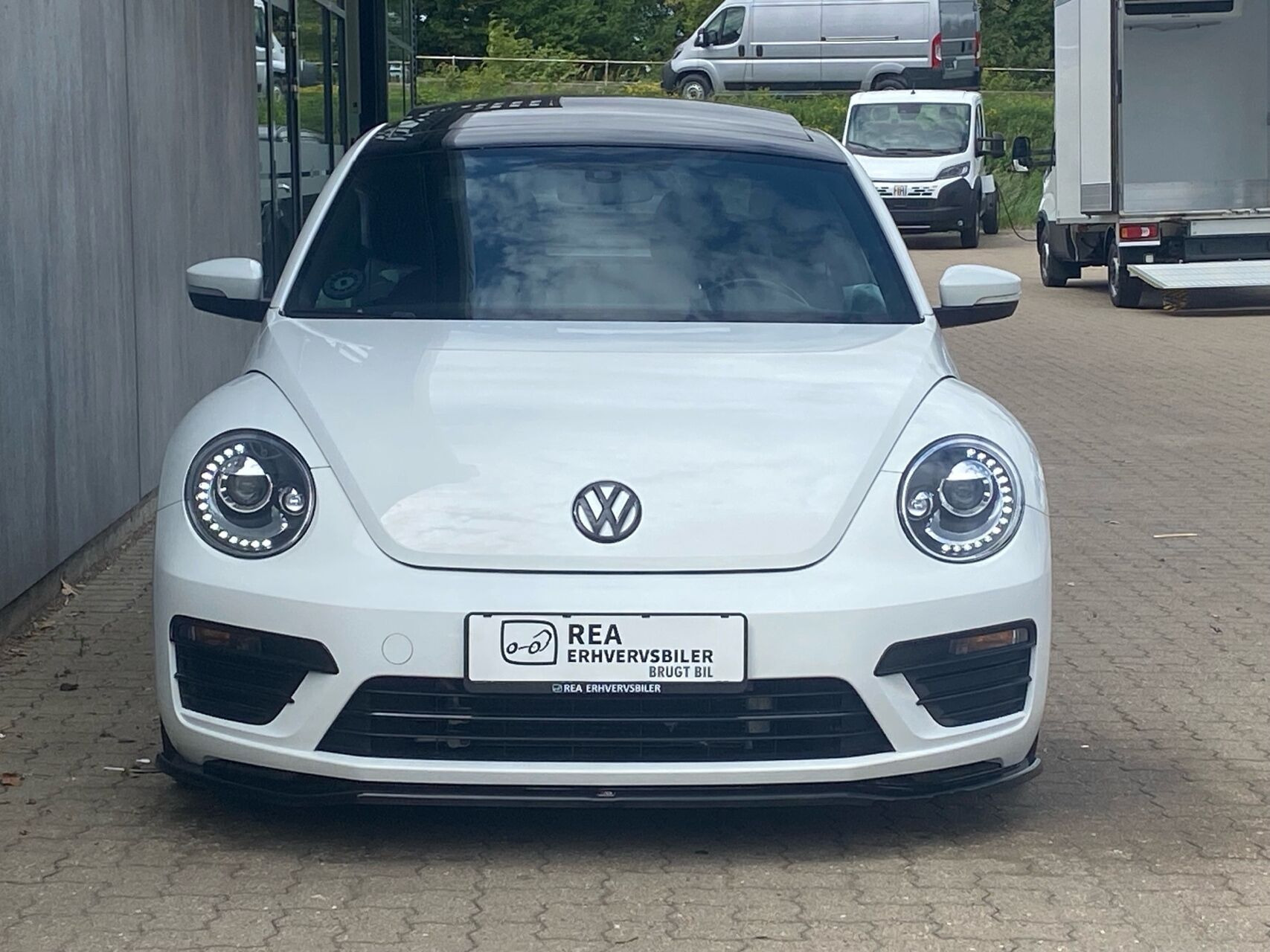 Hvid VW Beetle fra 2018