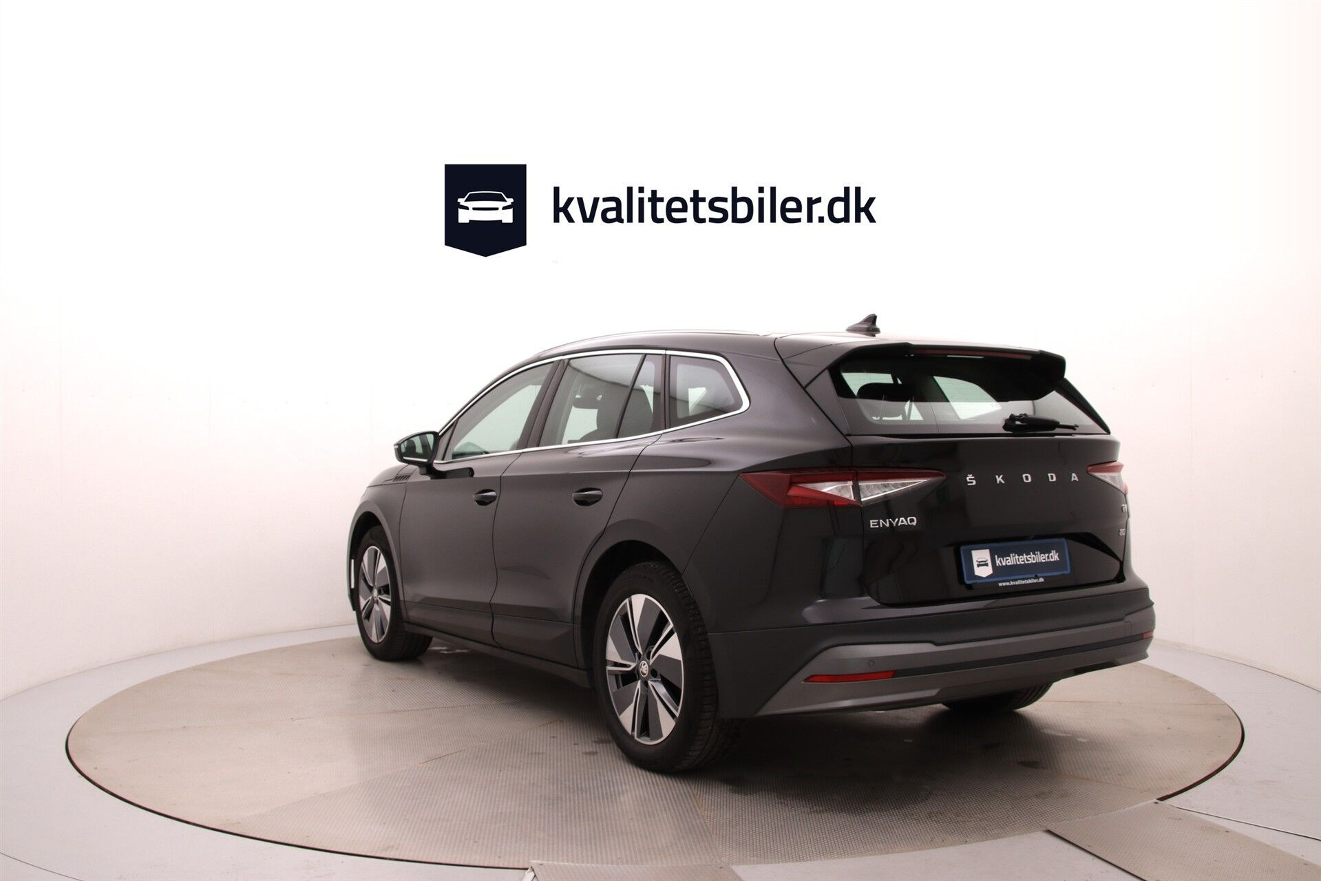 Sort Skoda Enyaq fra 2022