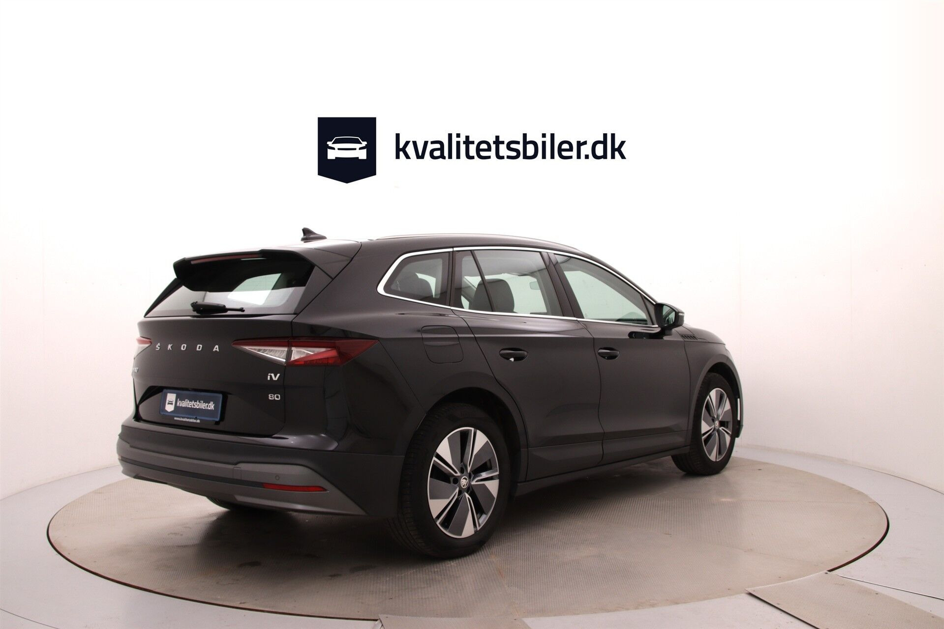 Sort Skoda Enyaq fra 2022