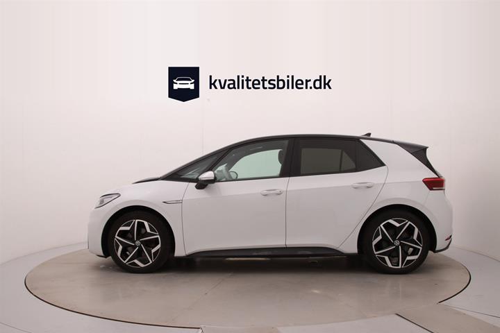 Hvid VW ID.3 fra 2021