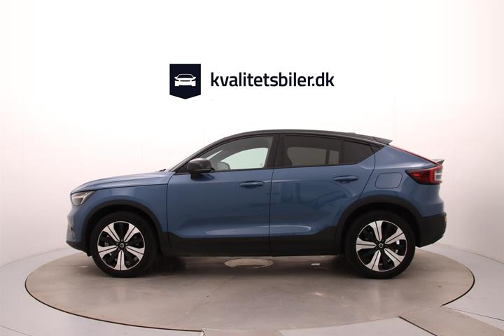 Blå Volvo C40 fra 2022