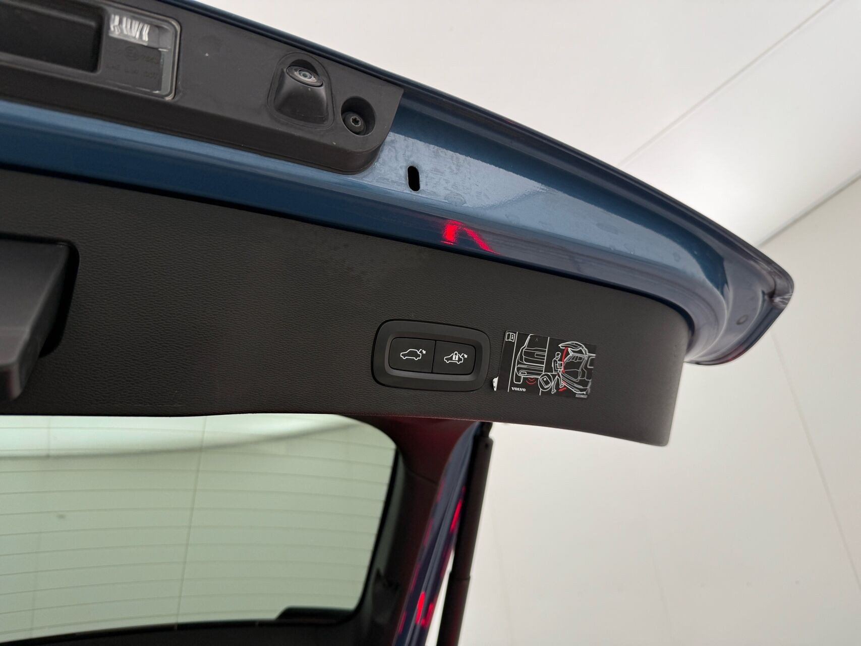 Blå Volvo C40 fra 2022