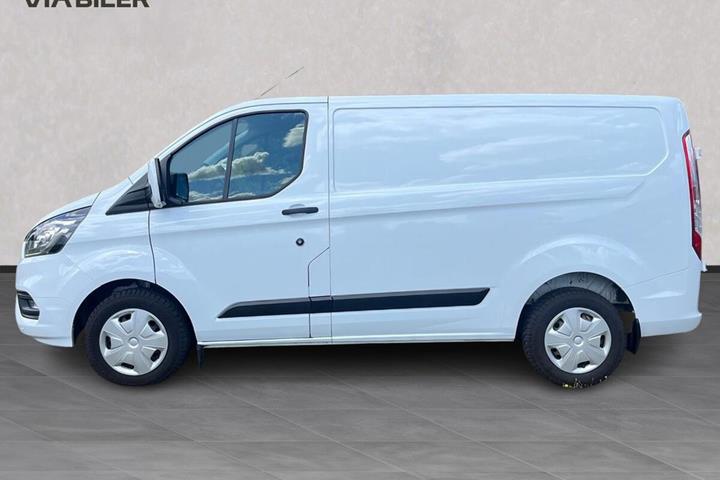 Hvid Ford Transit Custom fra 2023