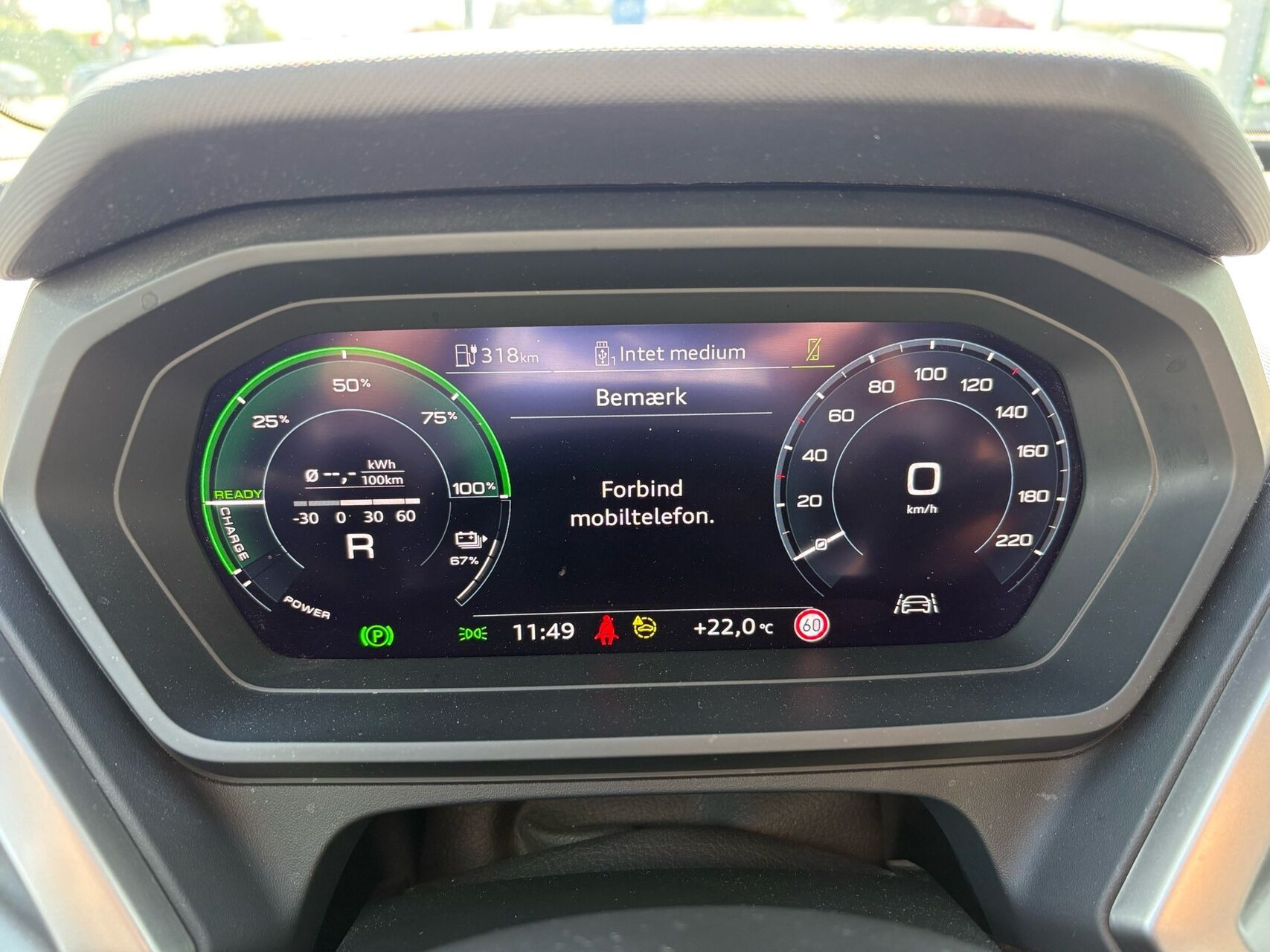 Sort Audi Q4 fra 2023