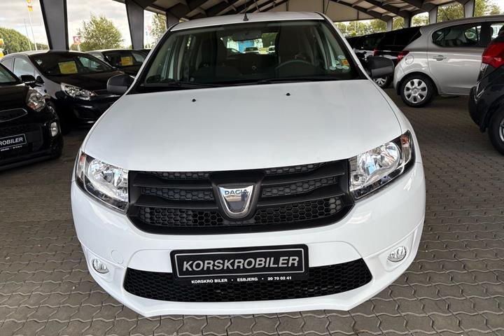 Hvid Dacia Sandero fra 2014