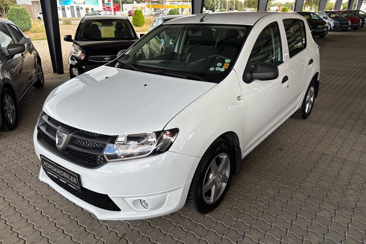 Hvid Dacia Sandero fra 2014