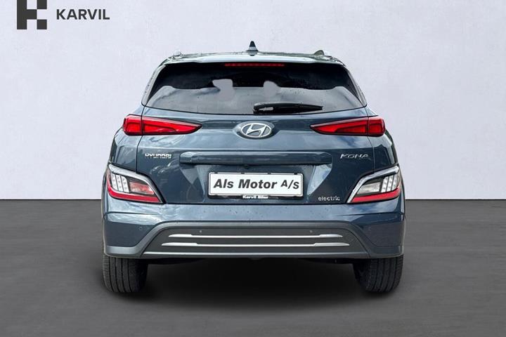 Grå Hyundai Kona fra 2022