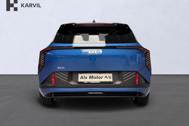 Blå Kia EV4 fra 2026