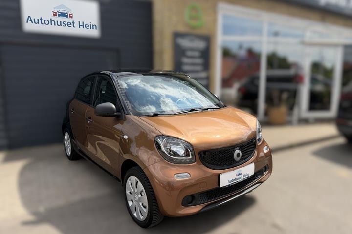 Brun Smart ForFour fra 2015 set udefra