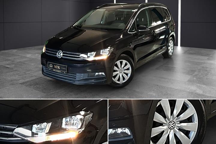 Sort VW Touran fra 2018