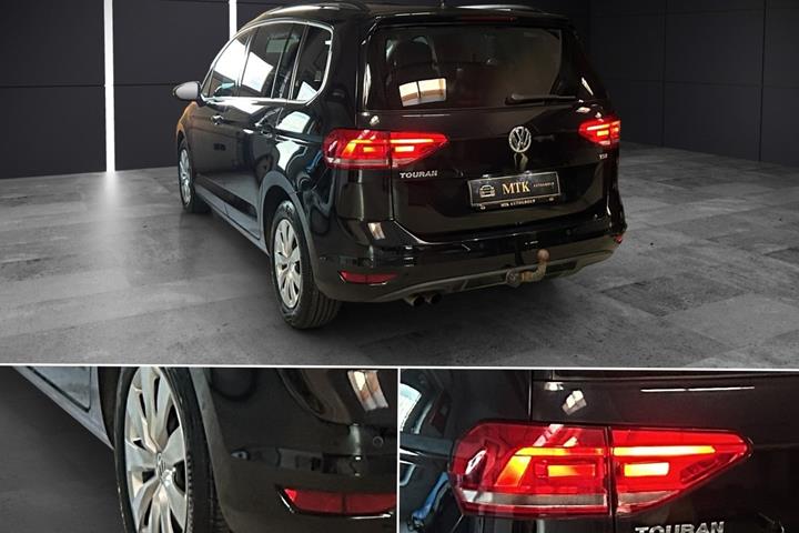 Sort VW Touran fra 2018