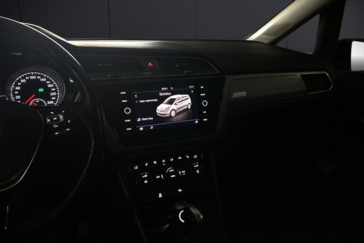 Sort VW Touran fra 2018