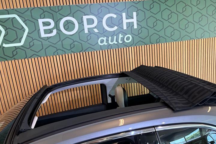 Grå Fiat 500e fra 2021