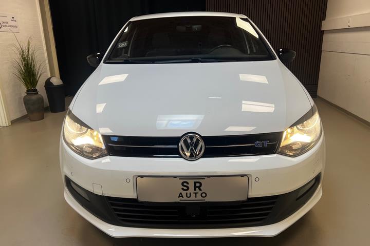 Hvid VW Polo fra 2016