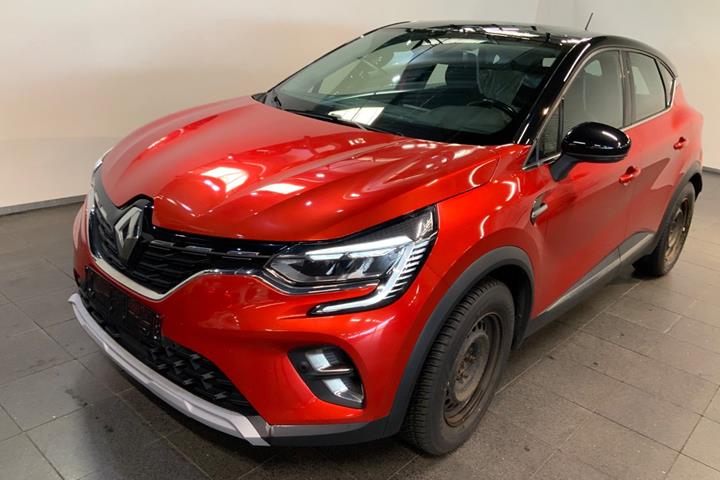 Rød Renault Captur fra 2021
