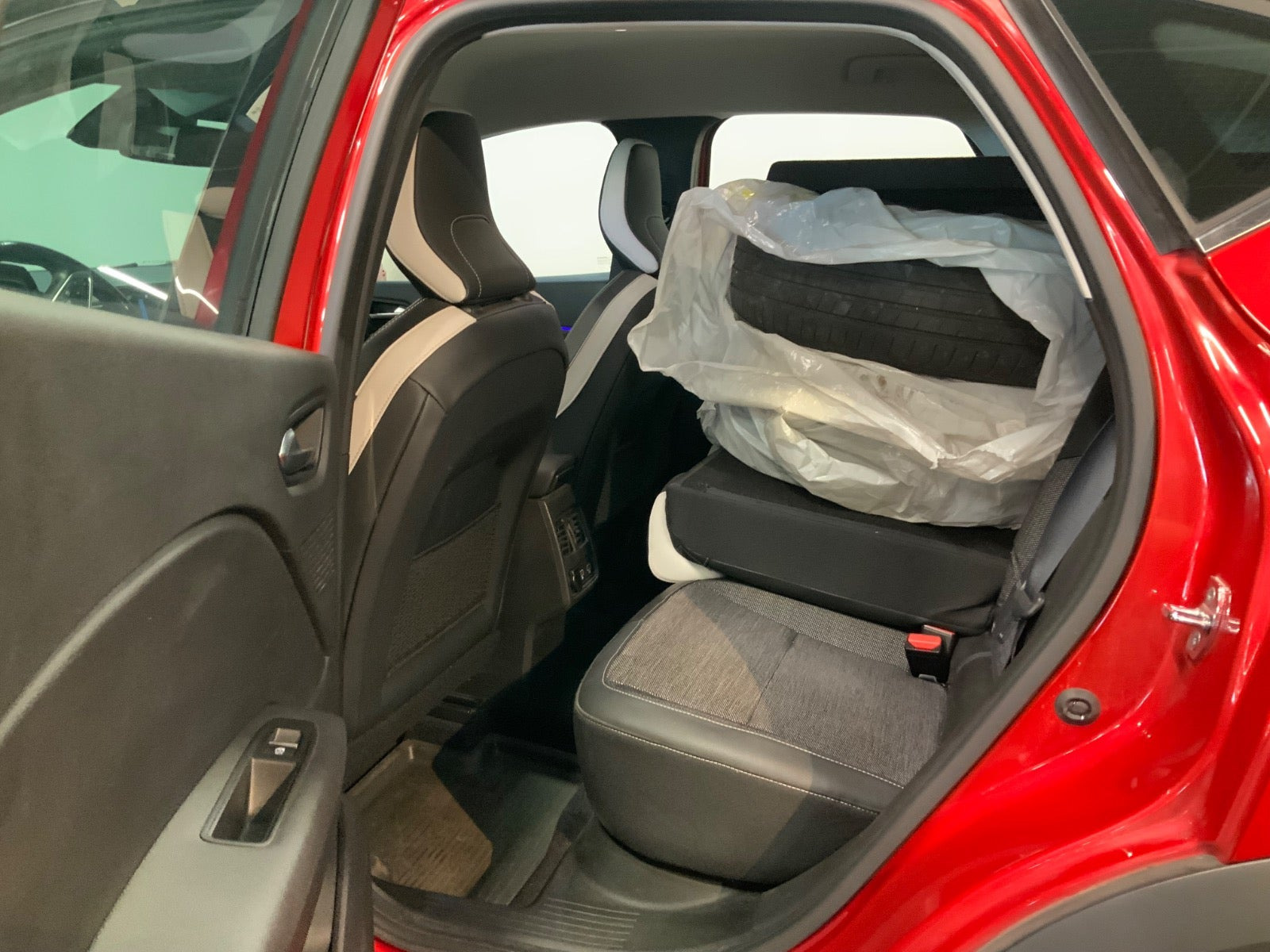 Rød Renault Captur fra 2021