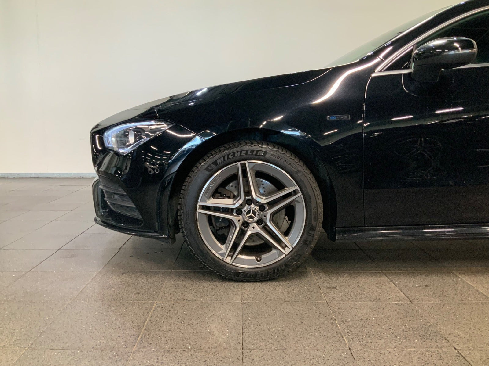 Sort Mercedes CLA250 e fra 2021
