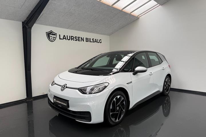 Hvid VW ID.3 fra 2020