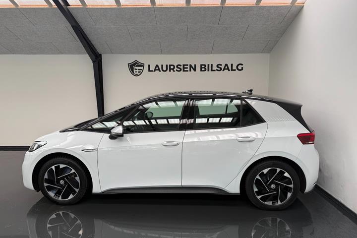 Hvid VW ID.3 fra 2020