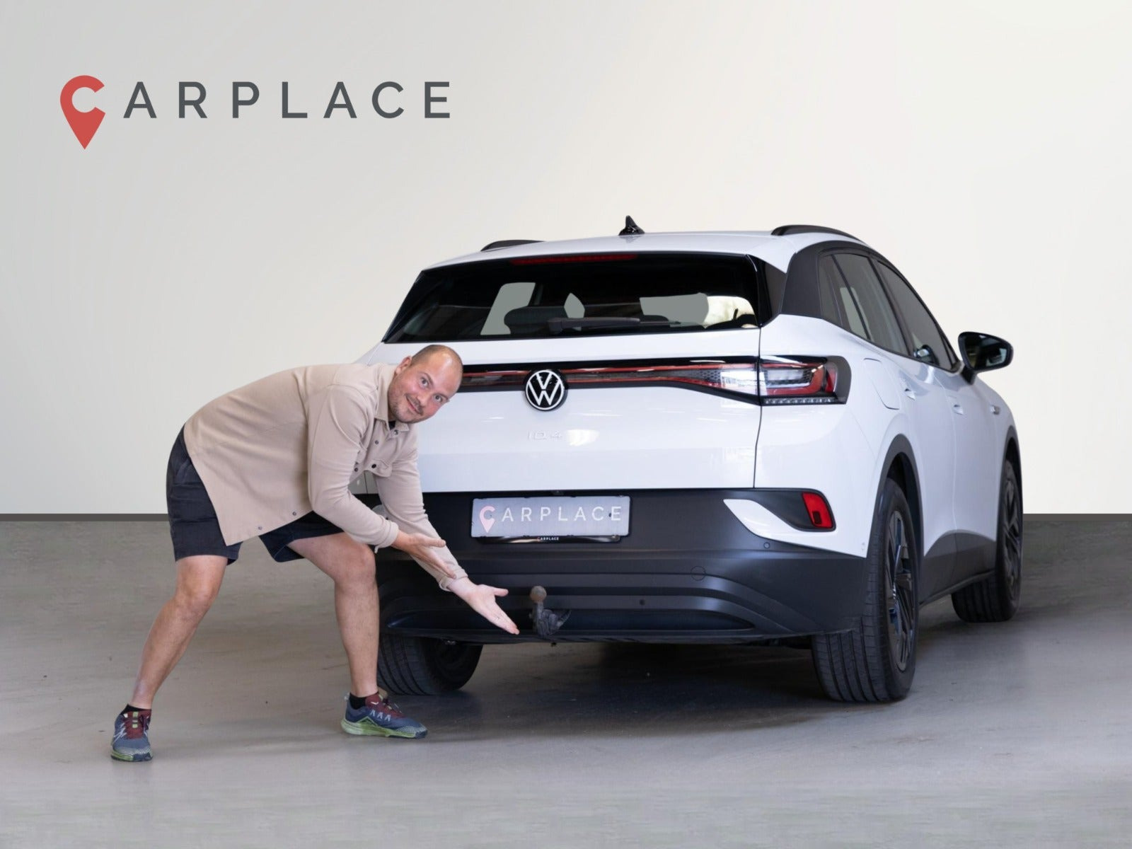 Hvid VW ID.4 fra 2023