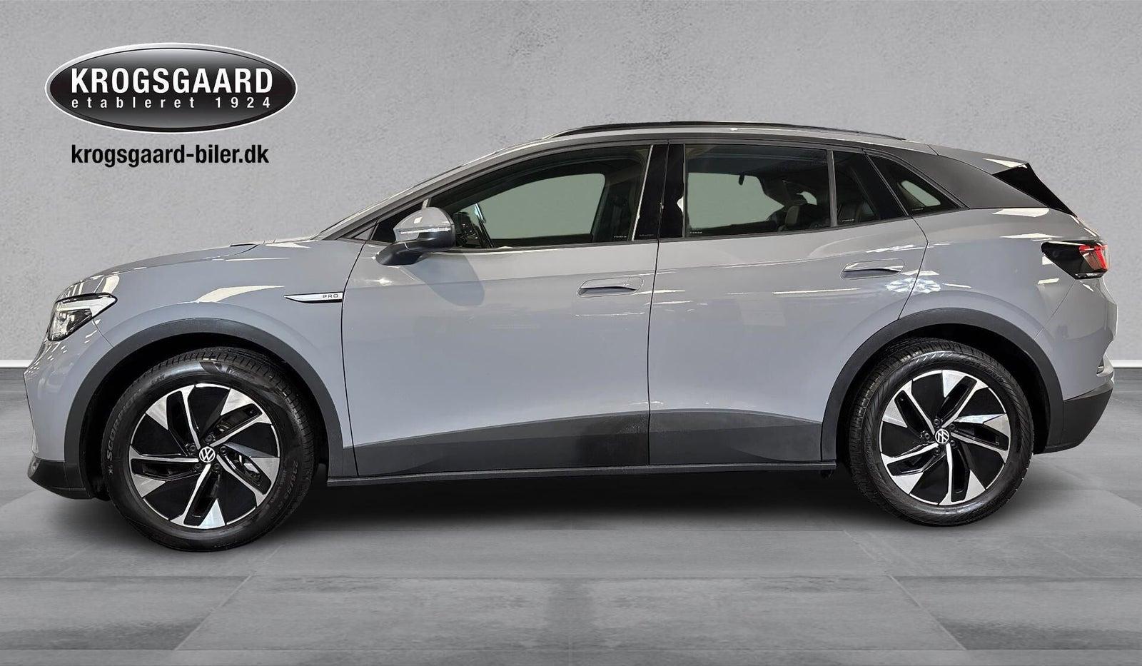 Grå VW ID.4 fra 2023