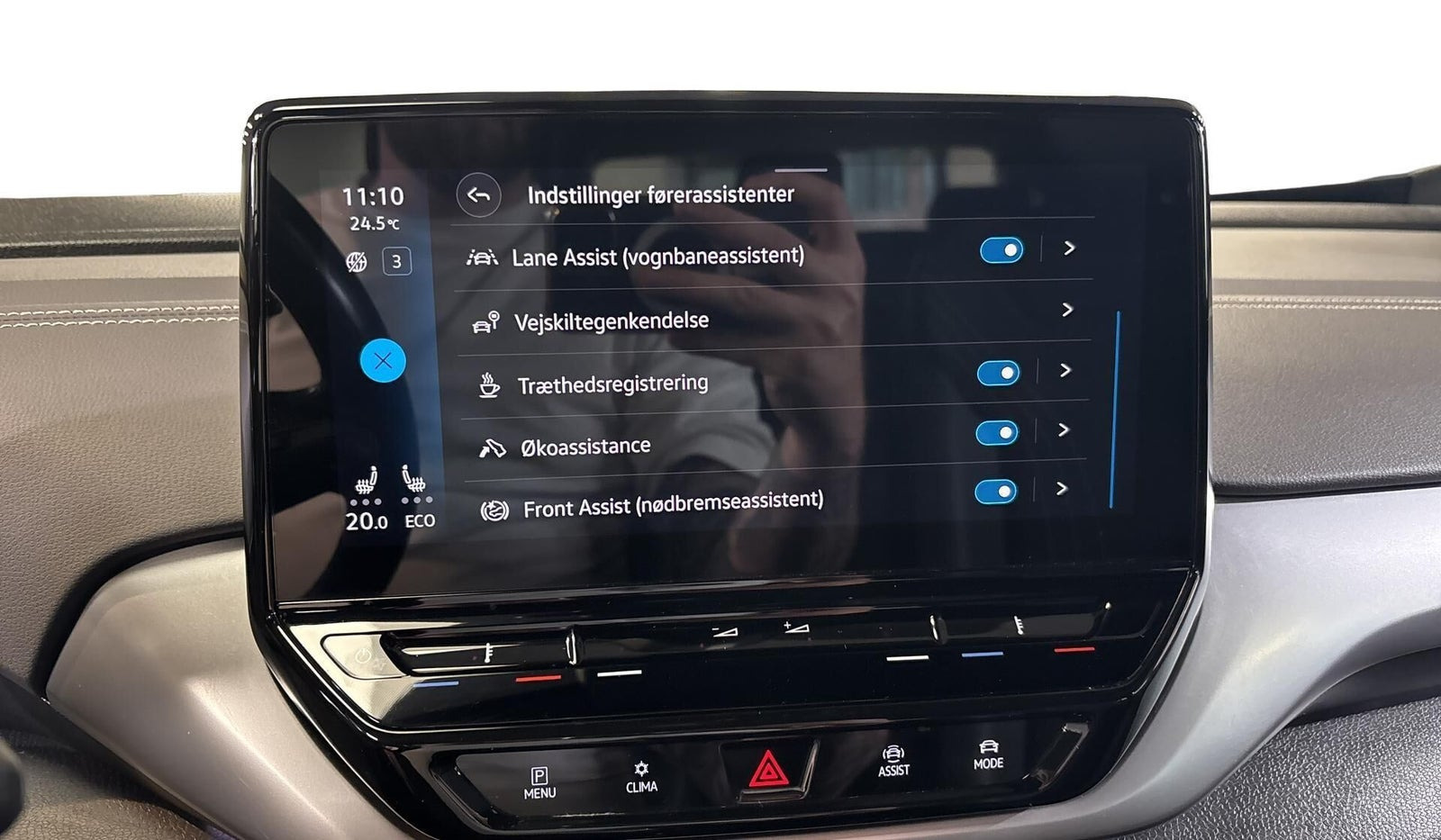 Grå VW ID.4 fra 2023