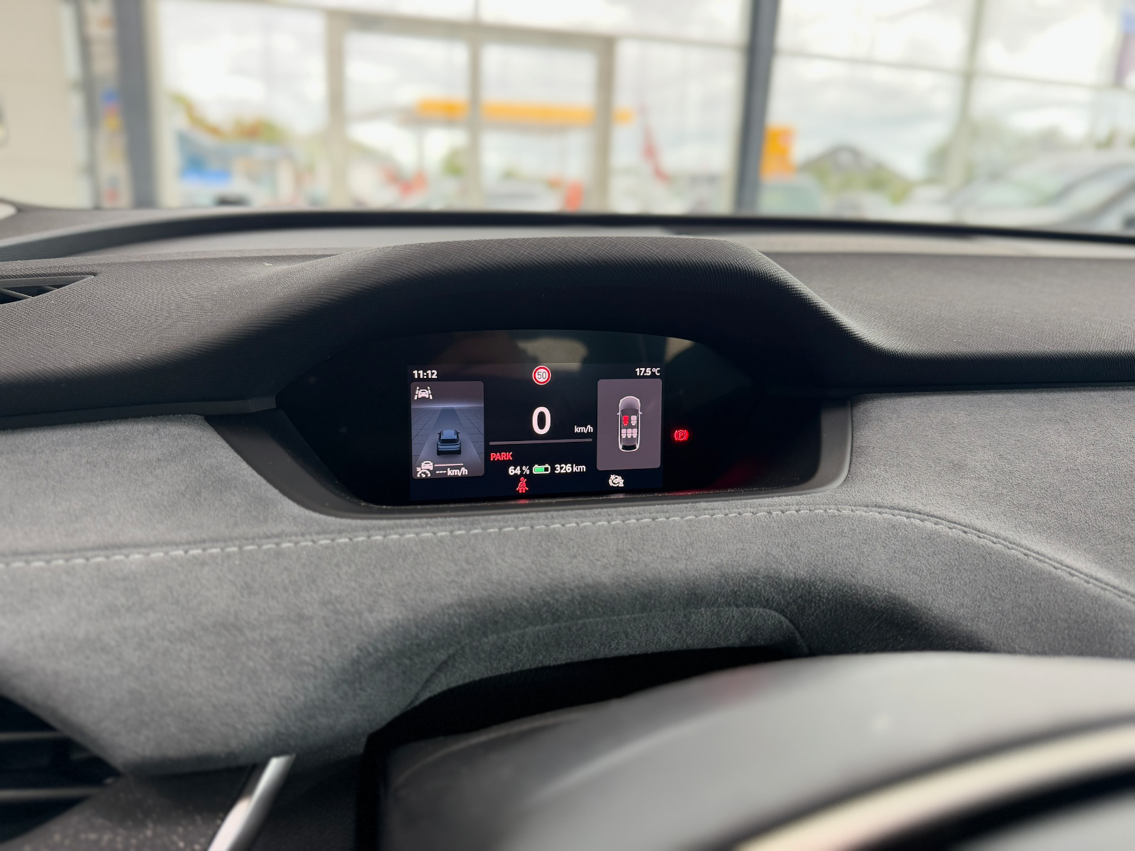 Grå Skoda Enyaq fra 2026