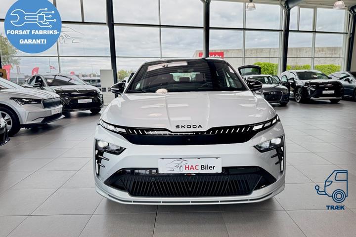 Sølv Skoda Enyaq fra 2026
