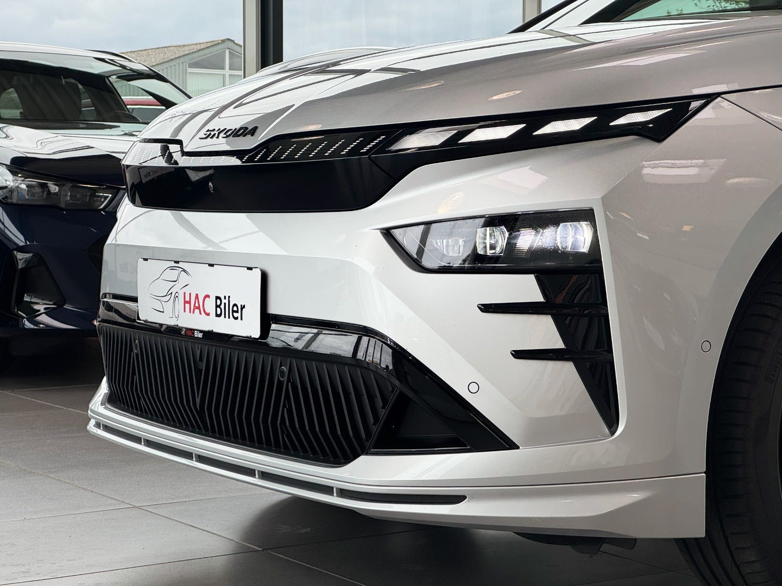 Sølv Skoda Enyaq fra 2026