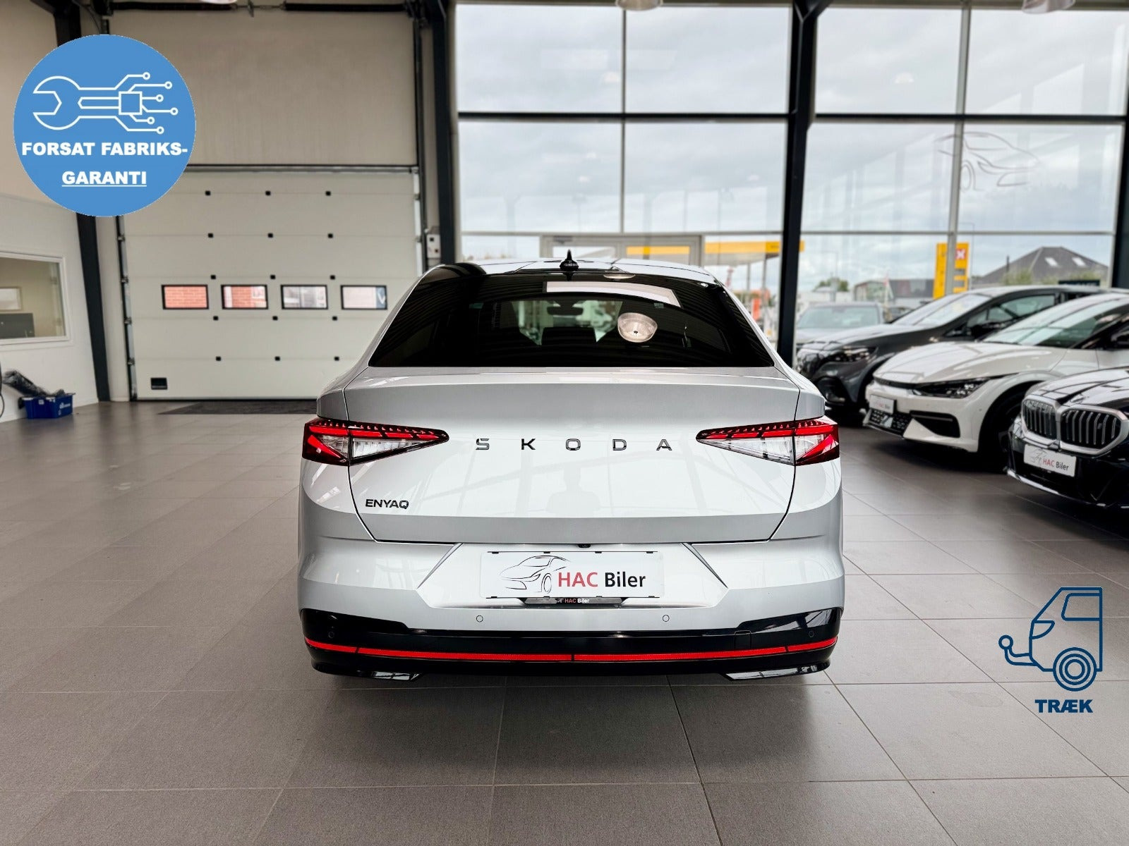 Sølv Skoda Enyaq fra 2026
