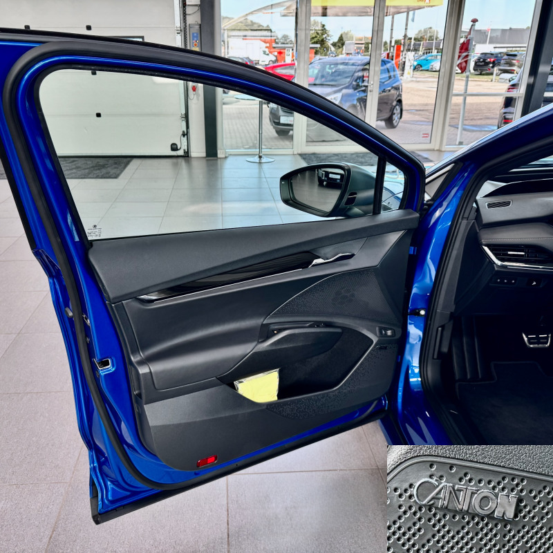 Gul Skoda Enyaq fra 2024