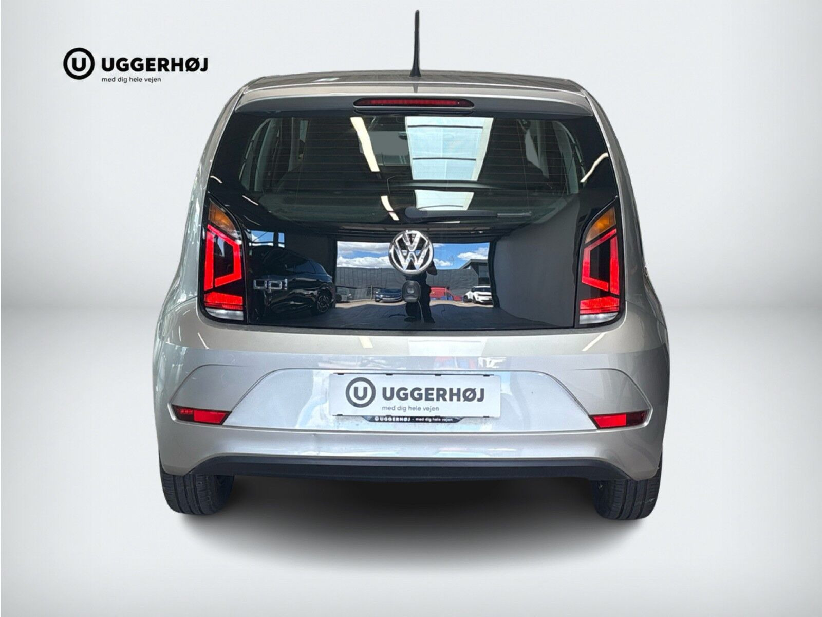 Grå VW UP! fra 2017