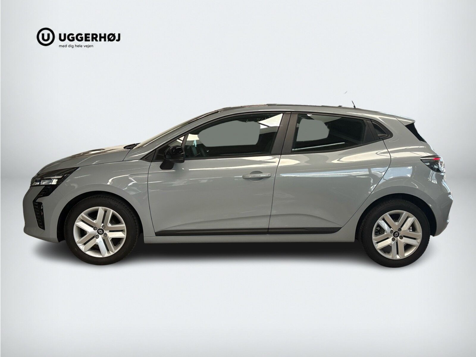 Grå Renault Clio V fra 2024