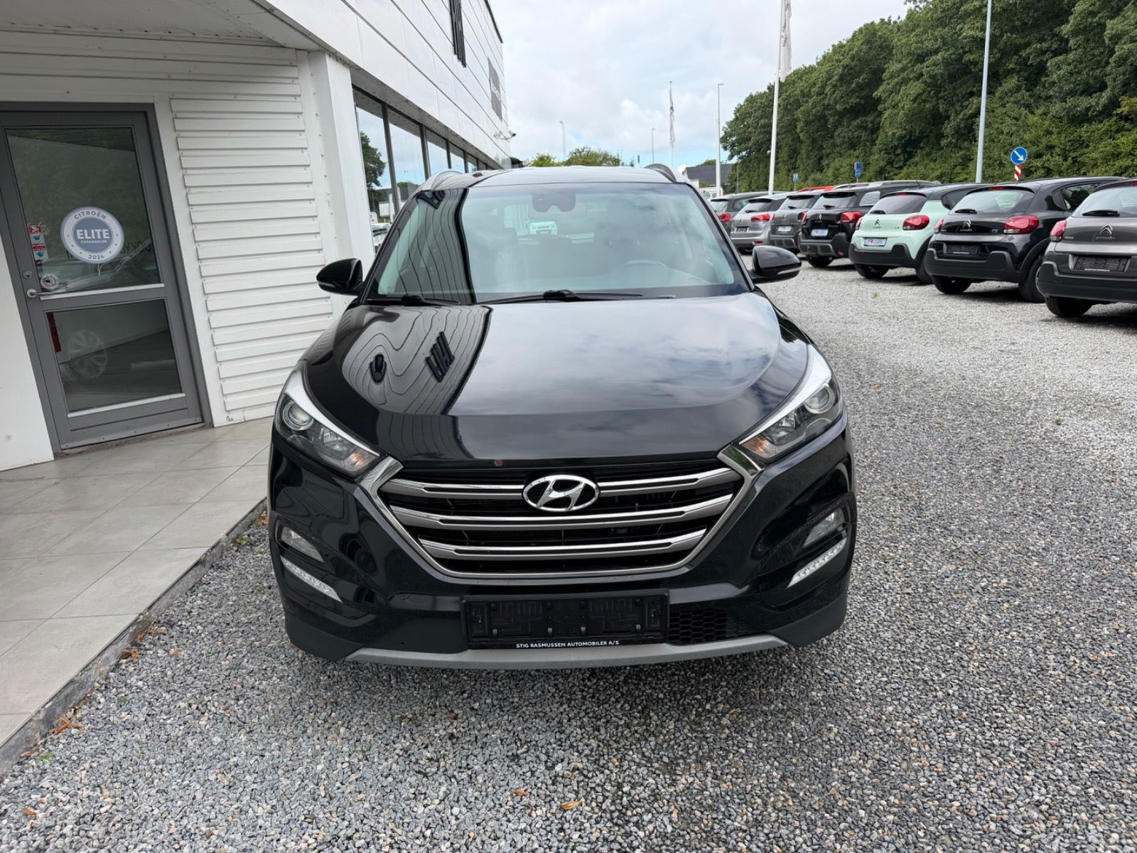 Sort Hyundai Tucson fra 2017