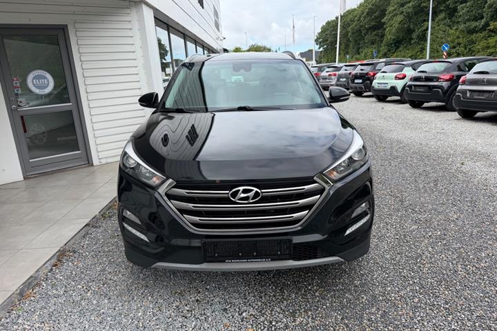 Sort Hyundai Tucson fra 2017