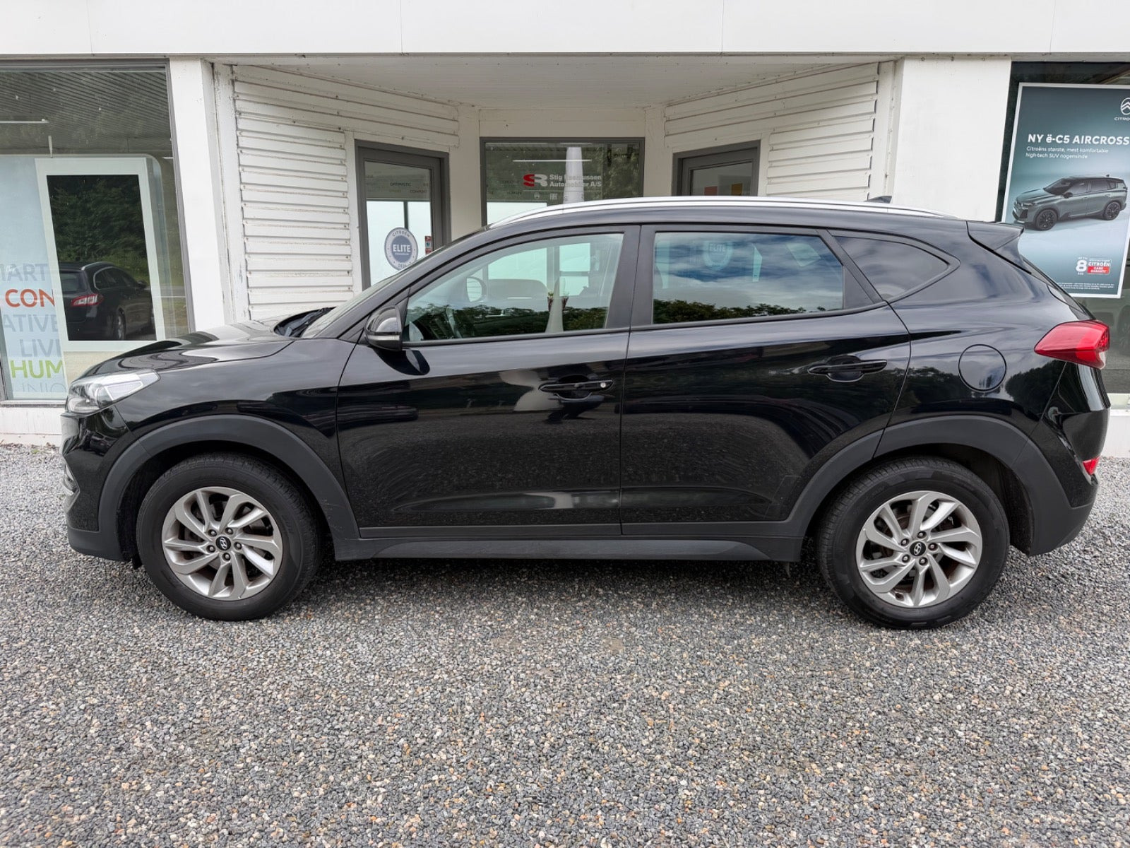 Sort Hyundai Tucson fra 2017