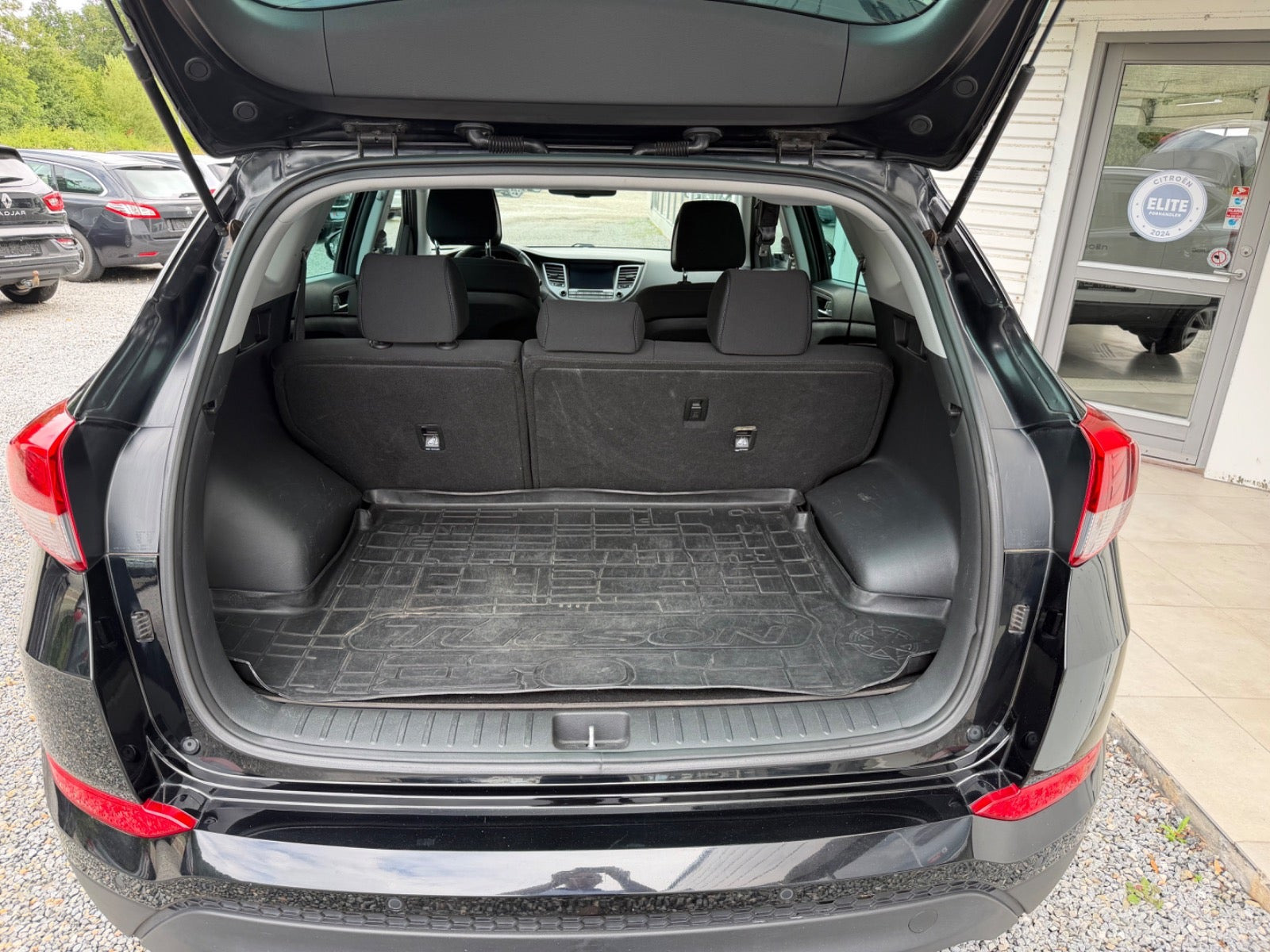 Sort Hyundai Tucson fra 2017